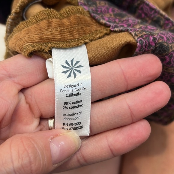 Athleta Brown Mini A-Line corduroy Skirt size 2 in perfect condition! - Picture 10 of 11